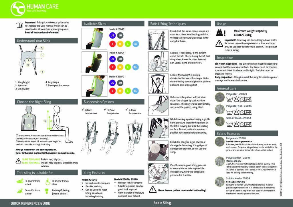 Quick reference guide