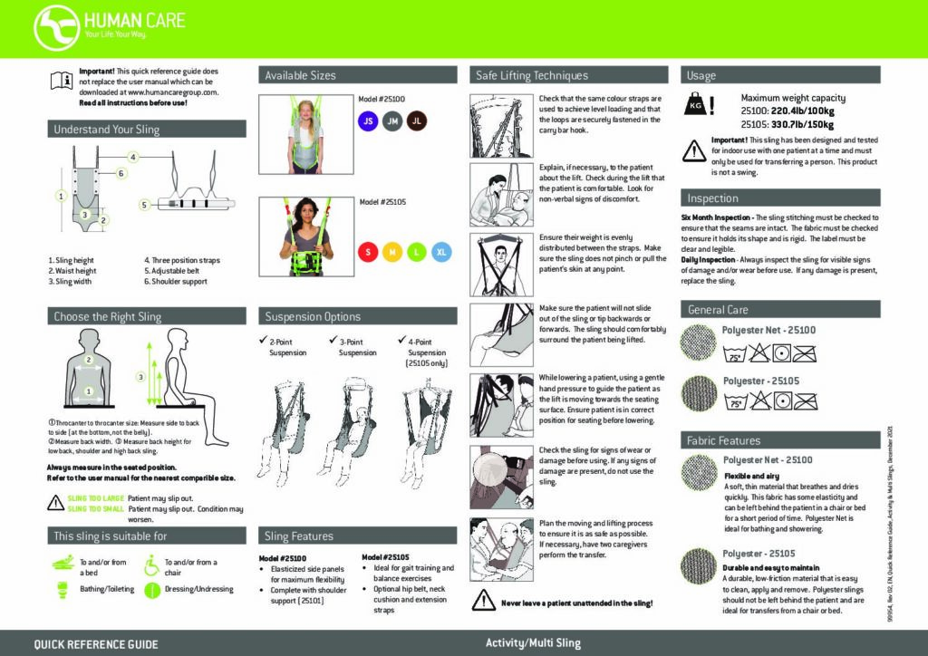 Quick reference guide