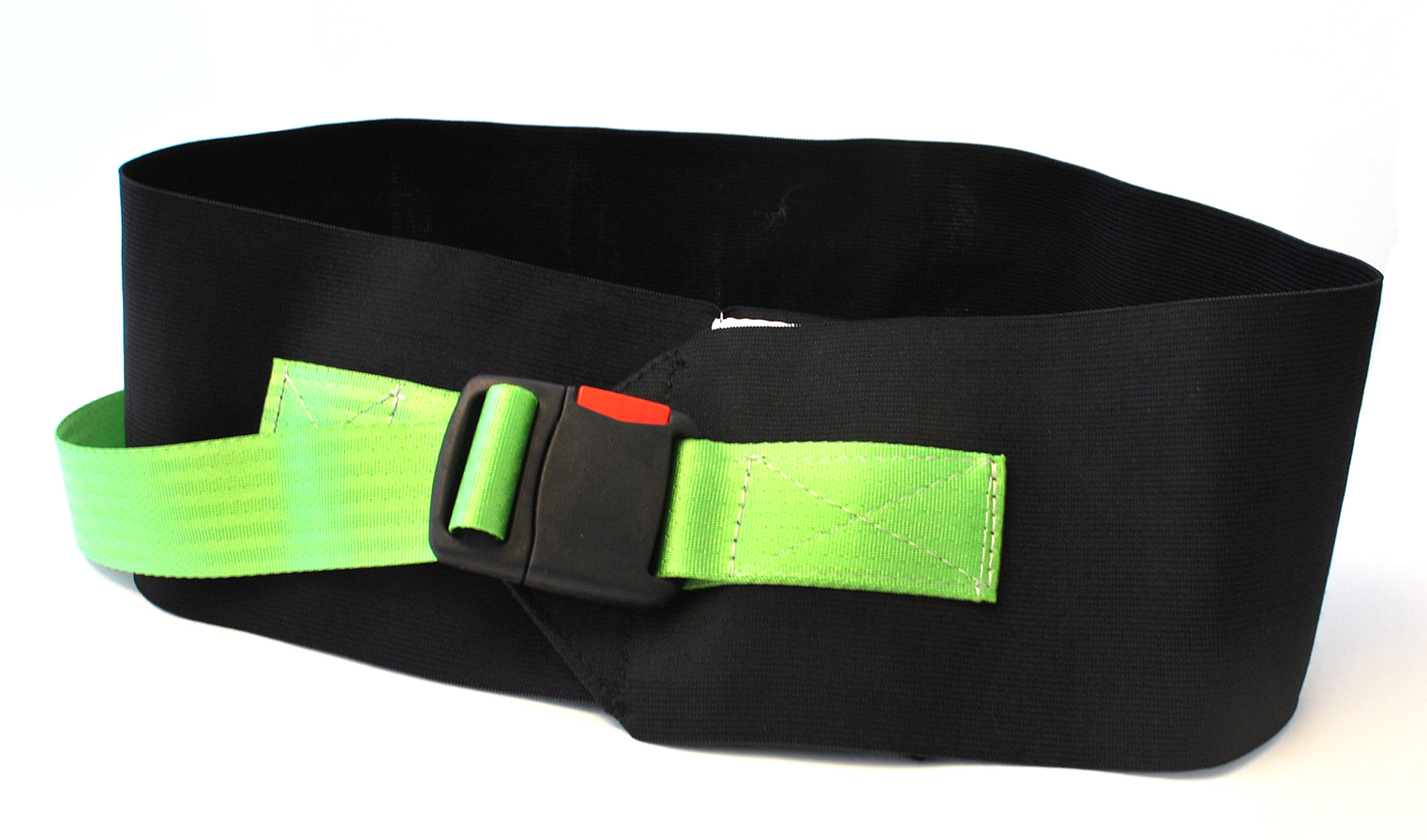 Waist belt, safety buckle