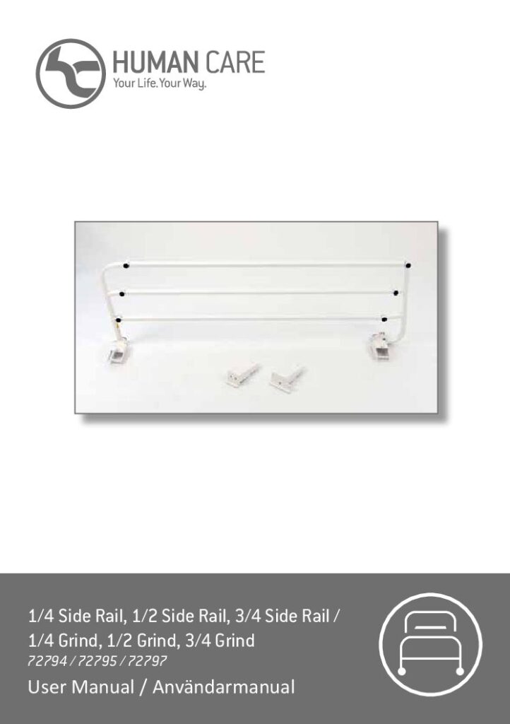 User Manual Side Rails Floorline series